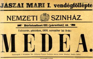 Medea-plakát_Kolozsvár_1900